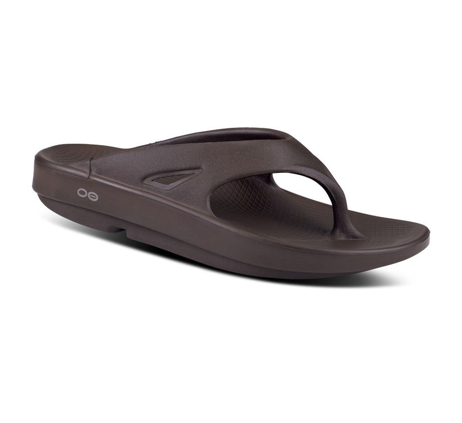 Oofos Men's Ooriginal - Flip Flops Dark Brown ( EJGWX-5234 )